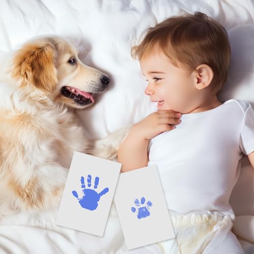 Inkless Baby Handprint and Footprint Kit Blue