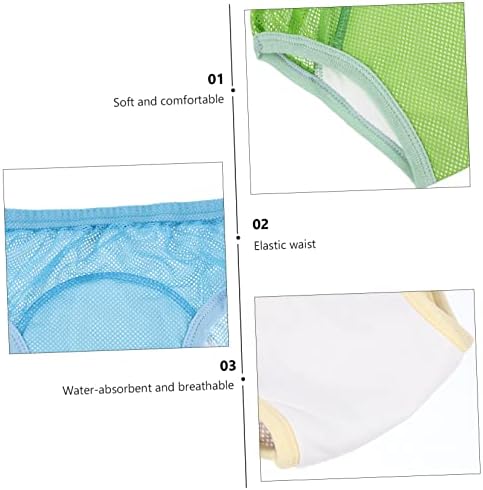 Toddler Potty Training Underwear for Boys Reusable Leak-Proof Adjustable Size