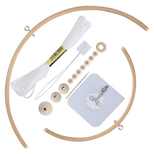 Baby Mobile DIY Kit Wooden Frame Ceiling Wind Chime Hanger
