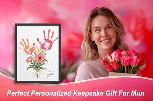 TwoDays Flower Bouquet Handprint Art Kit