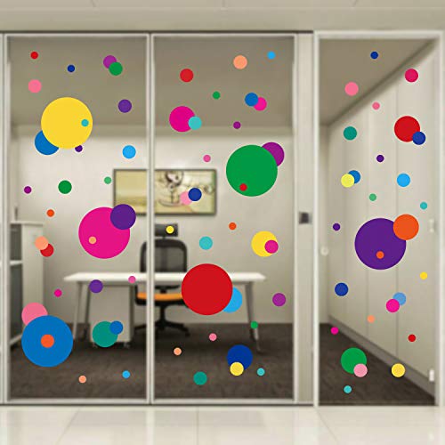 PARLAIM Polka Dot Wall Decals for Kids Bedroom