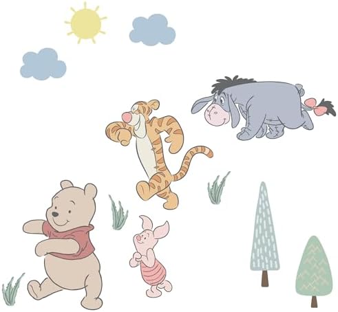 Disney Baby Winnie The Pooh Friends Wall Decals