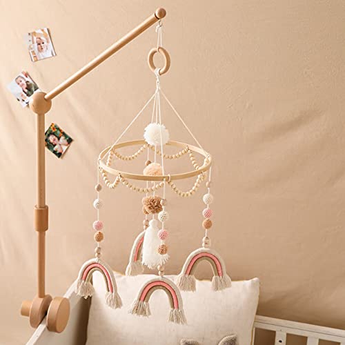 EUBUY Baby Crib Mobile for Boys Girls Boho Design