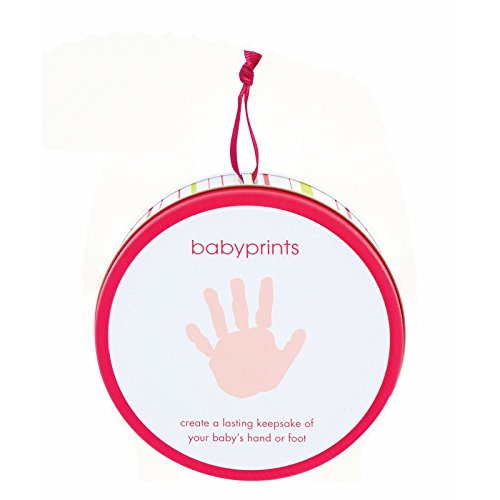 Pearhead Babyprints Newborn Handprint Footprint Kit Pink