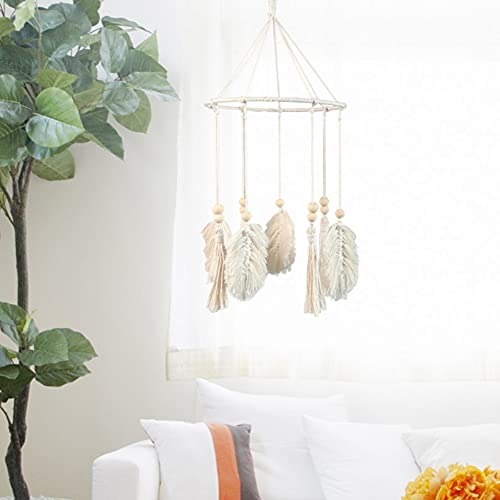 Boho Crib Mobile Wall Hanging Woven Tapestry Decor