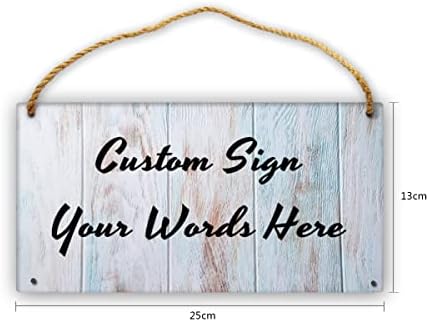 Custom Rustic Wood Signs for Farmhouse Decor