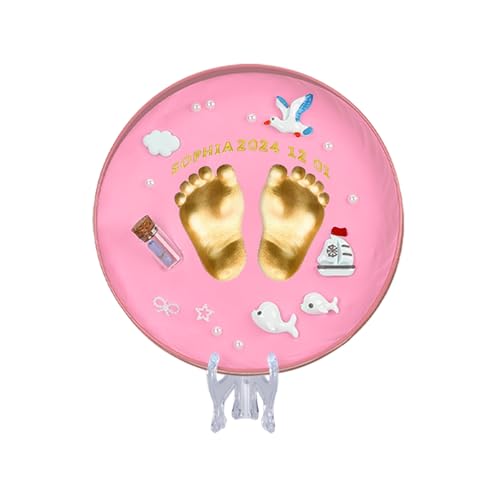 YouMin Baby Footprint Kit Hand Foot Print Kit Newborn Keepsake
