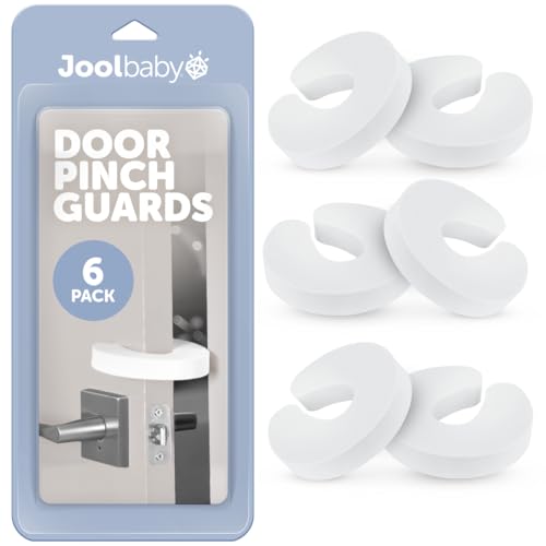 Jool Baby Door Pinch Guards 6 Pack Soft Foam Child Safety