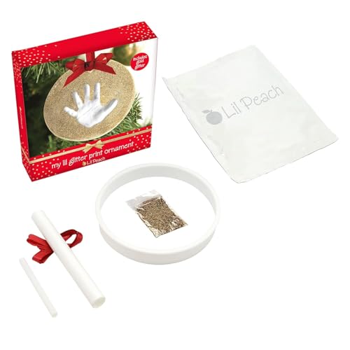 Babys First Christmas Gold Glitter Ornament Kit