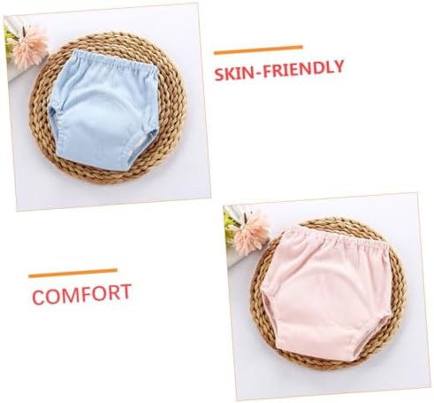 Baby Training Pants 2pcs Comfortable Cotton Material Easy to Wear