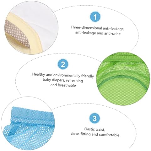 Toddler Potty Training Underwear for Boys Reusable Leak-Proof Adjustable Size