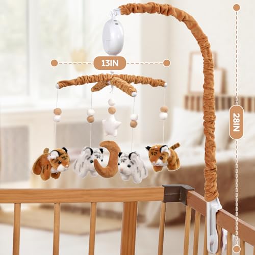 Tiger Crib Mobile for Boys Girls - Baby Mobile Essential Gift