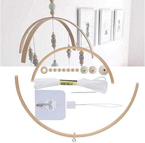 Handmade Wooden Wind Chimes for Baby Crib Mobile