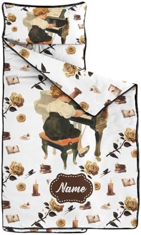 Personalized Toddler Nap Mat with Custom Name and Animal Prints