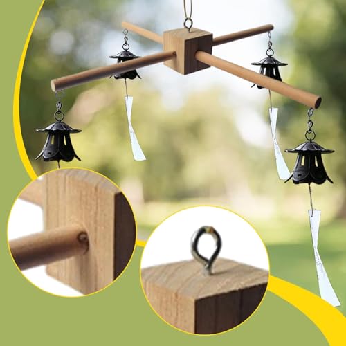 Wooden Mobile Frame Kit for Baby Room Decor