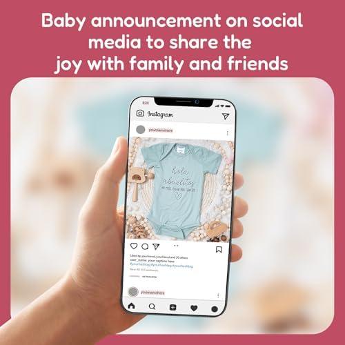 Baby Coming Soon Pregnancy Announcement Bodysuit for Grandparents