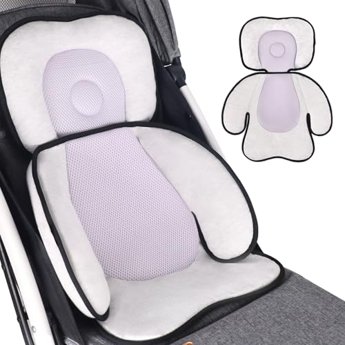 Vocheer Toddler Stroller Cushion 3 in 1 Car Seat Support Pillow for Newborn 0-12 Months