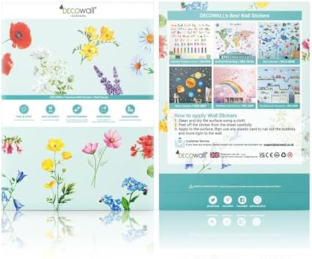 DECOWALL DS12-8078 Sea Animals Wall Stickers for Kids