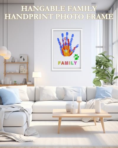 Family Handprint Kit with 5 Non-Toxic Paint Tubes