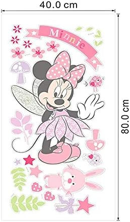 Minnie Pink Wall Decals for Kids Room