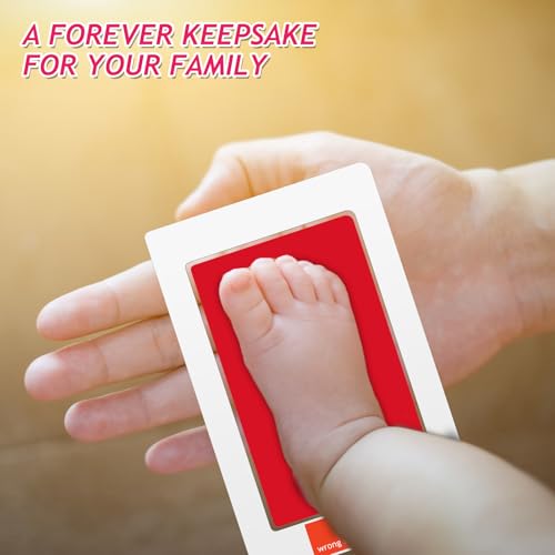 Outus Newborn Handprint and Footprint Kit for Babies and Pets