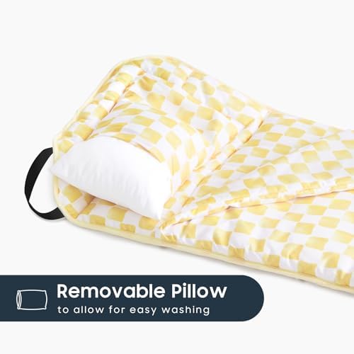 Wake In Cloud Cot Nap Mat with Pillow and Blanket 1