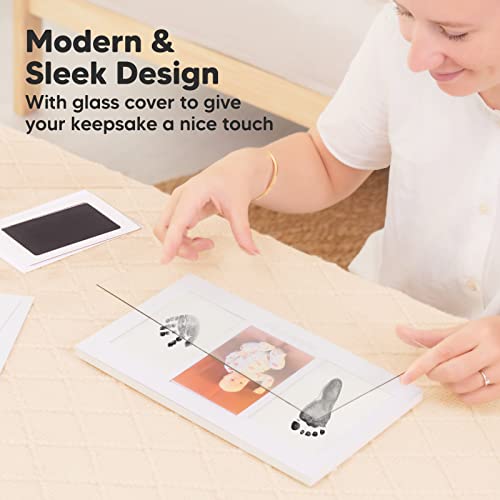 Keababies Inkless Baby Hand and Footprint Kit Frame