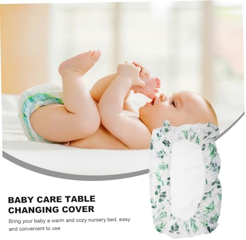 Toyvian Removable Washable Changing Table Cover with Charming Print