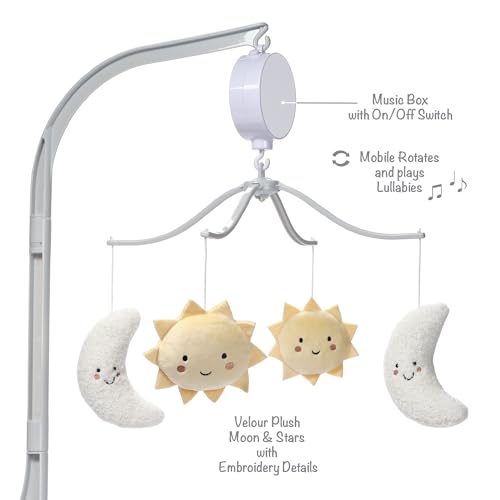 Bedtime Originals Little Star Celestial Musical Baby Crib Mobile Soother Toy 1