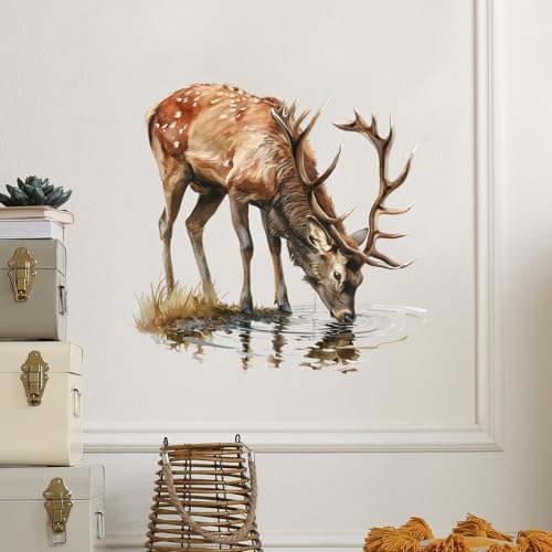 Deer Wall Sticker for Nursery Bedroom and Playroom Decor