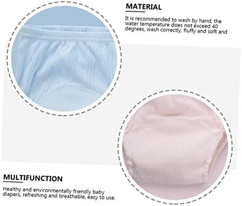 ORFOFE Cotton Training Pants for Baby 4-Layer Breathable Potty Training Underwear