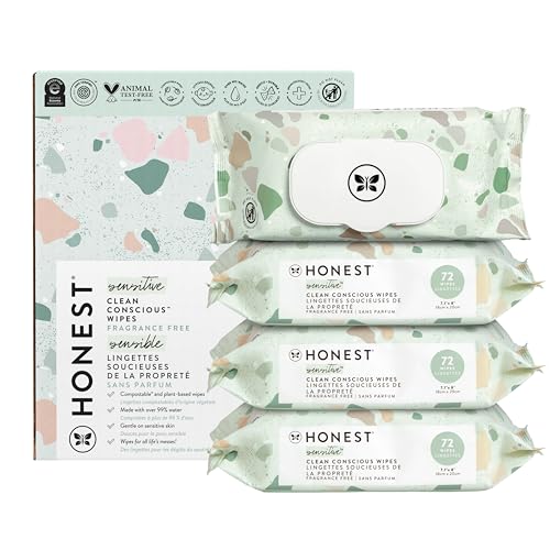 The Honest Company Multi-Use Wipes Hypoallergenic Unscented