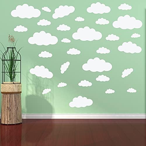 Big Clouds Wall Decals Removable DIY Vinyl Sticker Decor