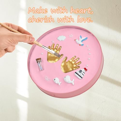 YouMin Baby Footprint Kit Hand Foot Print Kit Newborn Keepsake