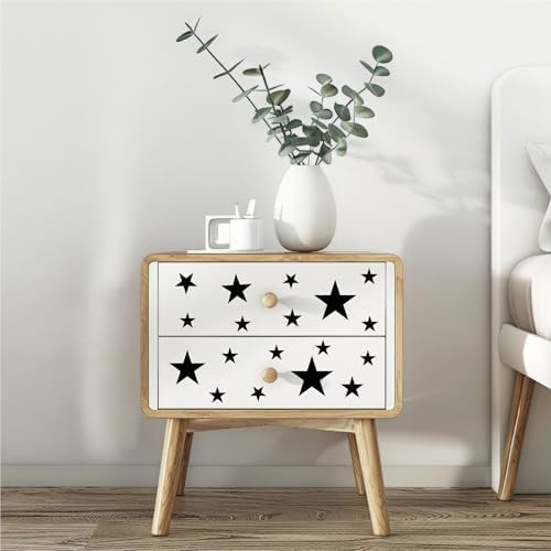 Black Star Wall Decals for Kids Bedroom Decor 1