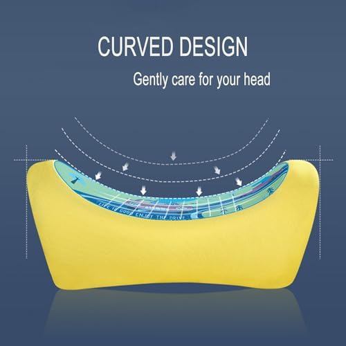 Kwaks Car Headrest Pillow - Adjustable Neck Support for Kids and Adults