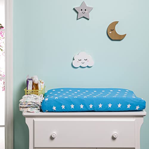 EVERYDAY KIDS 2 Pack Baby Changing Pad Covers for Boys