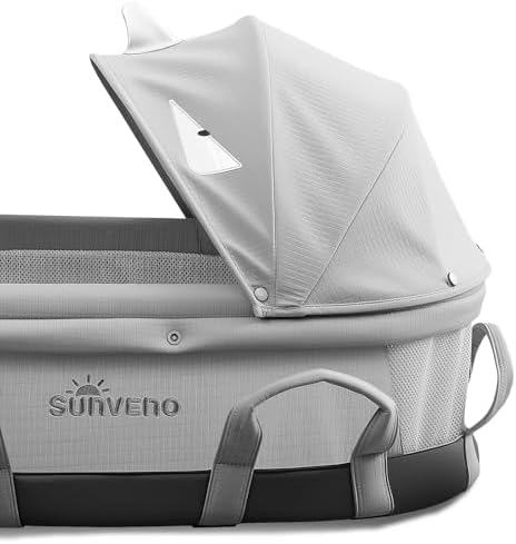SUNVENO Portable Travel Bassinet for Newborns