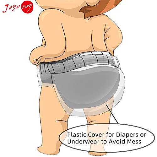 Joyo Roy 4Pcs Cloth Diaper Covers for Potty Training
