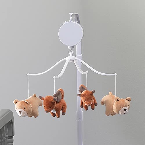 Animal Alphabet Bear Fox Musical Crib Mobile Soother Toy