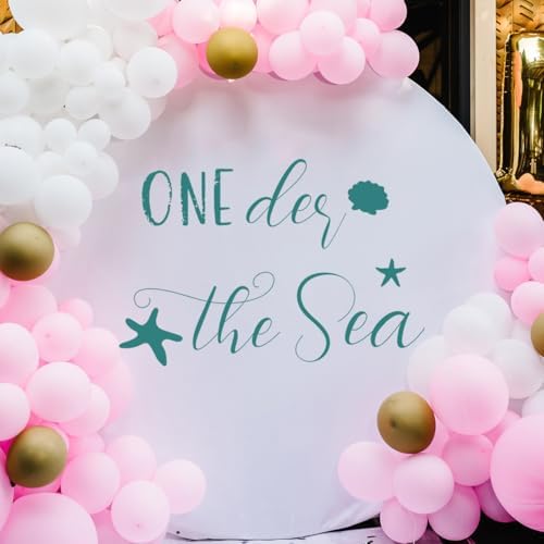 Oneder The Sea Wall Decal - Ocean Themed Birthday Decor Stickers