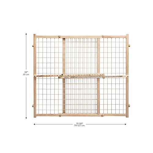 Evenflo Position and Lock Tall Pressure Mount Wood Gate