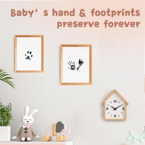 Babyqunt Inkless Hand and Footprint Kit for Newborns and Kids