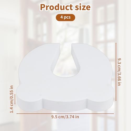 Fampery Door Pinch Guards 4PCS Baby Safety Stops