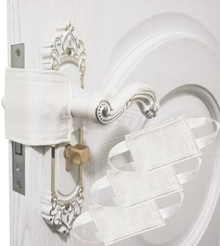 Door Silencer Cushion for Baby Quiet Close Pad 3 Pack Beige 41 x 31 Inches