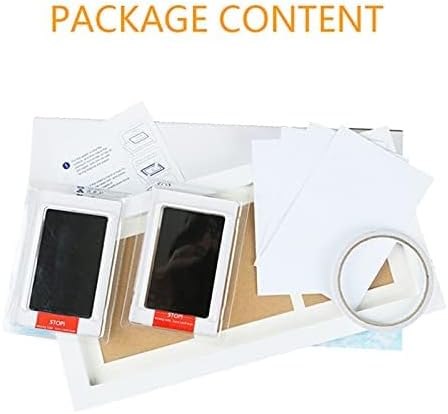 Baby Prints Handprint and Footprint Kit with 2 Clean-Touch Inkless Ink Pads Gift for Newborn Keepsakes and Baby Showers