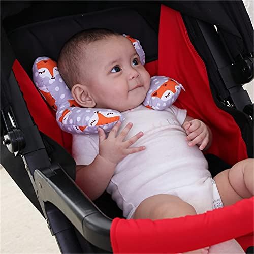 Lurryly Baby Head and Neck Pillow for Car Seats and Strollers