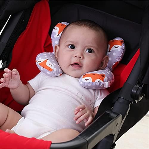Lurryly Baby Head and Neck Pillow for Car Seats and Strollers