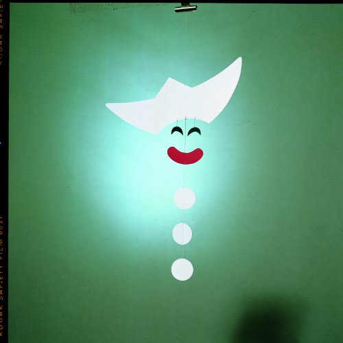 Pierrot Hanging Nursery Mobile - 17 Inches Handmade in Denmark