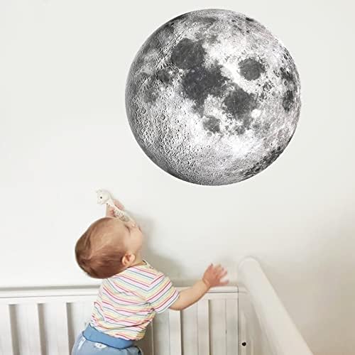 Moon Wall Sticker for Bedroom and Playroom Decor